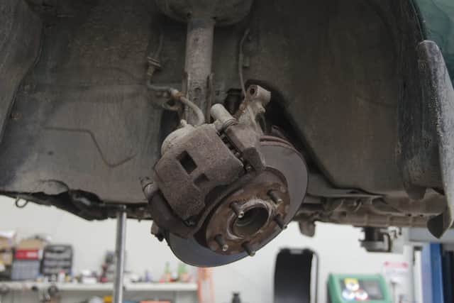 Potholes can cause damage to wheels, tyres, brakes and suspension (Photo: Shutterstock)