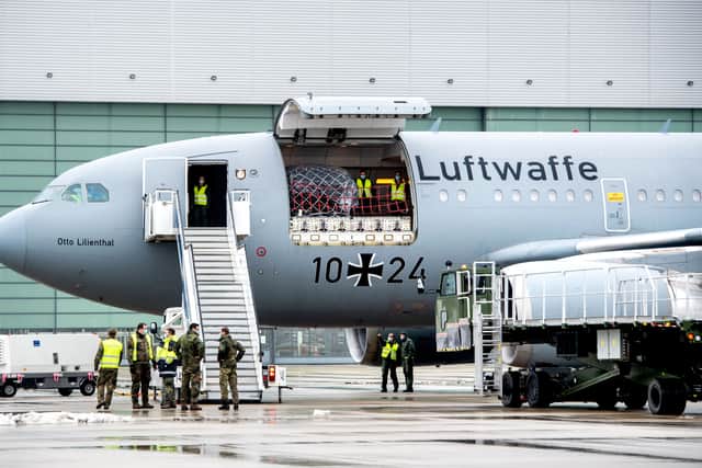 Portugal is receiving urgent aid from Germany due to its Covid crisis - the situation explained (Photo by HAUKE-CHRISTIAN DITTRICH / AFP) 
