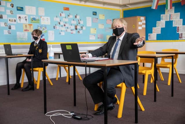 Most people support England’s roadmap out of lockdown (Photo by Jack Hill - WPA Pool/Getty Images)