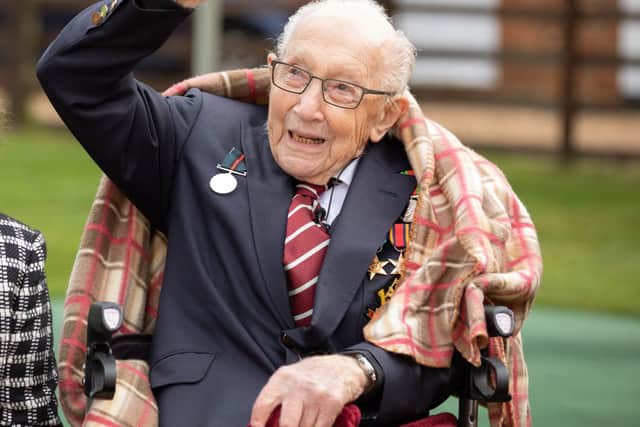 Captain Sir Tom Moore has died at the age of 100 (Photo: Getty Images)