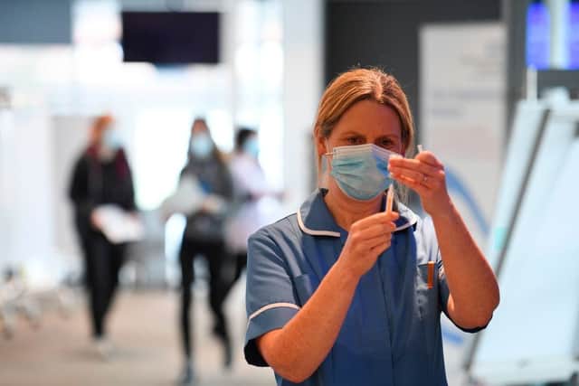 The next five priority groups should be invited for their first vaccine dose by the end of April (Photo: Getty Images)