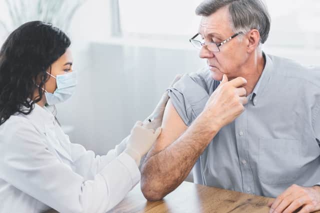 A further 1.7 million people were advised by the Government to shield earlier this month, with hundreds of thousand now invited to receive a Covid vaccination (Photo: Shutterstock)