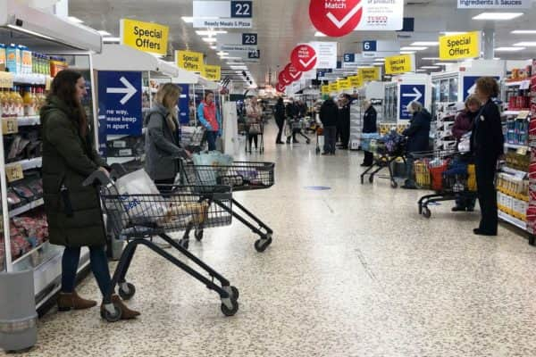 A minute's silence was held on 28 April 2020, commemorating the key workers who had died during the pandemic; the National Day of Reflection will look similar - though face coverings in shops are now mandatory (Photo: Mike Hewitt/Getty Images)