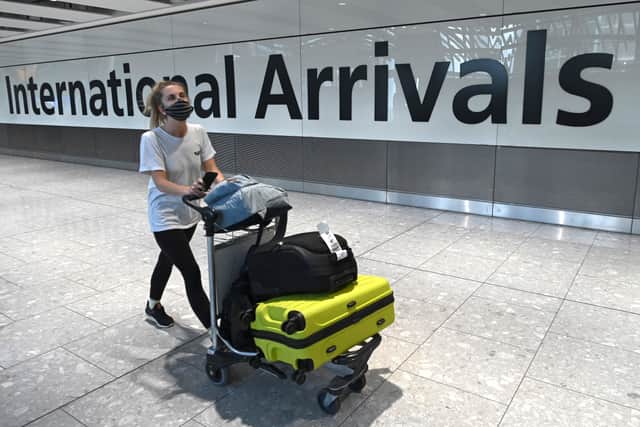 From 8 March, the rules around international travel have changed (Photo: DANIEL LEAL-OLIVAS/AFP via Getty Images)