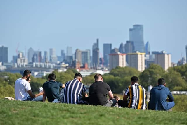 From 29 March, up to six people or two households will be allowed to gather in parks and private gardens (Photo: JUSTIN TALLIS/AFP via Getty Images)