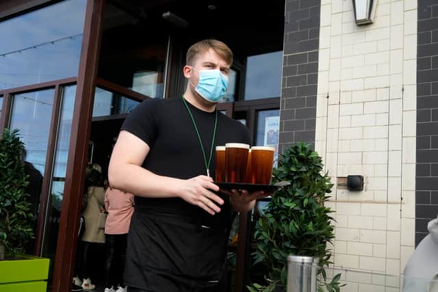 Wetherspoon beer gardens, rooftop gardens and patios are set to reopen in April (Photo: Christopher Furlong/Getty Images)