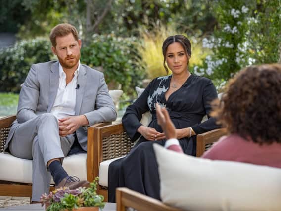 Prince Harry said he feels 'let down' by his father, the Prince of Wales (Photo: Getty Images)