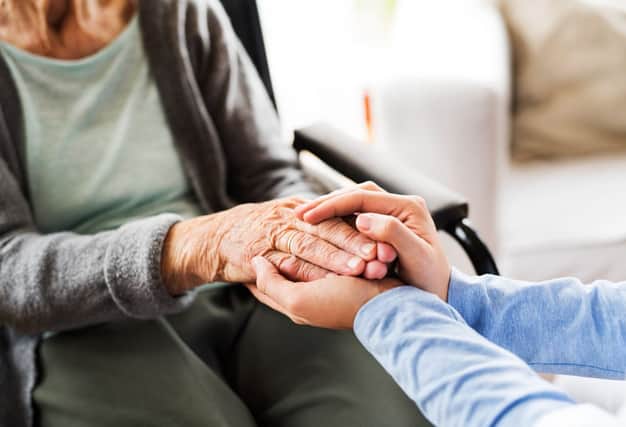 Hand holding is now permitted, but hugs and kisses are still not allowed (Photo: Shutterstock)
