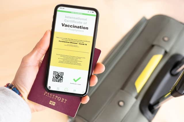 The Government has announced it plans to bring a Covid-status certification system into place in England, as part of the easing of lockdown restrictions (Photo: Shutterstock)