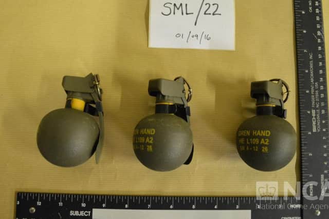 Items seized in the Martin Shannon investigation. Picture: NCA