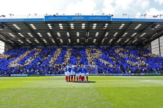 Fans were shocked by the death of a supporter at Fratton Park