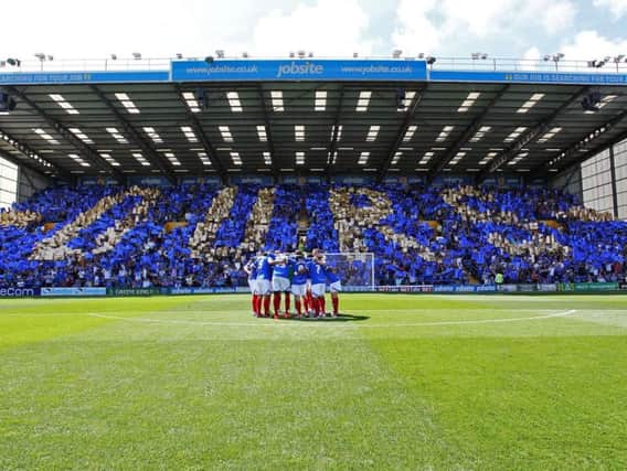 Fans were shocked by the death of a supporter at Fratton Park