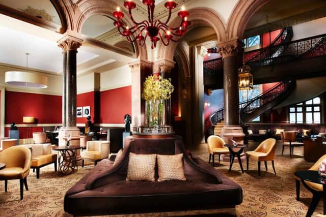 Relaxing was the order of the day in the Chambers Club.