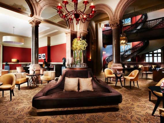 Relaxing was the order of the day in the Chambers Club.