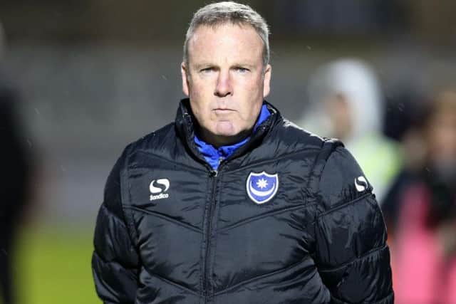 Pompey boss Kenny Jackett