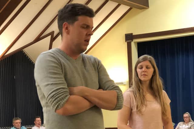 Carousel by South Downe Musical Society. Nick Williams and Becky North.