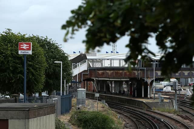 Fratton station does not have ticket barriers. Picture: Chris Moorhouse