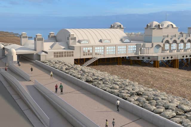 What South Parade Pier could look like once coastal defences are built. Picture: Portsmouth City Council