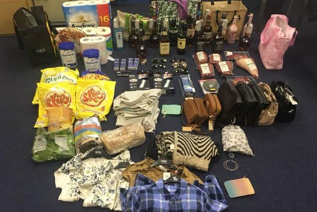Three people were arrested after a Saab car was seized in Fratton with 2,500 worth of stolen goods. Picture: @HCResponseCops