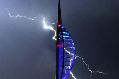 Thunder warning has been issued for parts of Hampshire