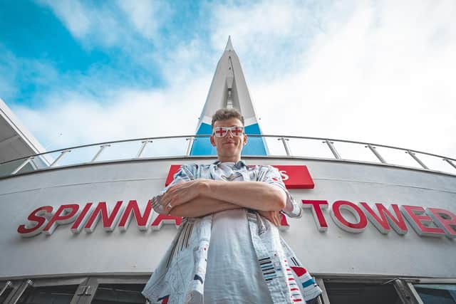 Zac Alsop tried to skip the queue at the Spinnaker Tower. Picture: TripAdvisor