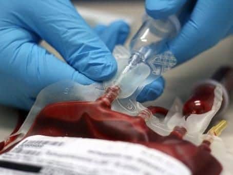 Blood stock levels are running low - as heatwave and World Cup causes drop in donations