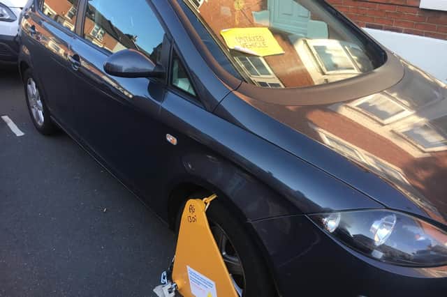 Clampers have secured 79 vehicles across Portsmouth in a tax crackdown.