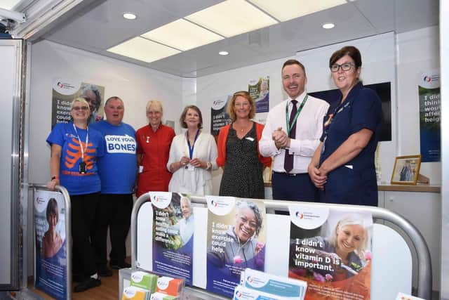 The Love Your Bones roadshow launched at QA Hospital. Picture: QA Hospital