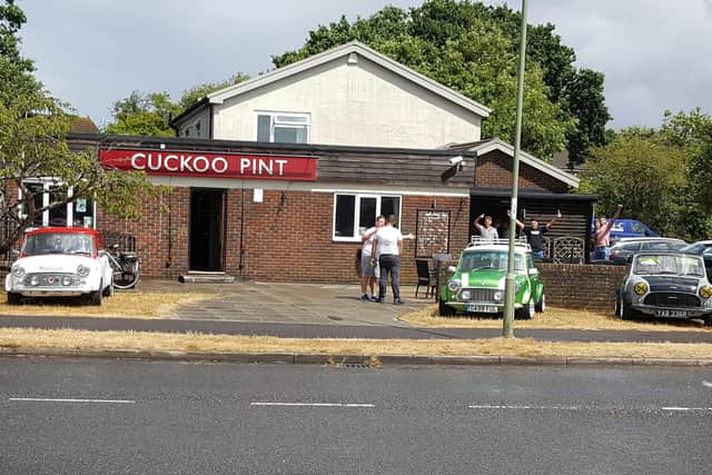 A fundraising day held at the Cuckoo Pint in Stubbington