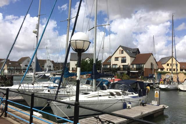 Port Solent - 30 years old.