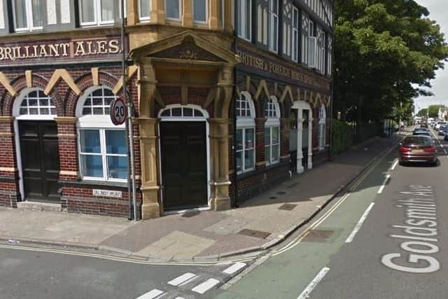 The accident happened last night in Portsmouth. Picture: Google Maps