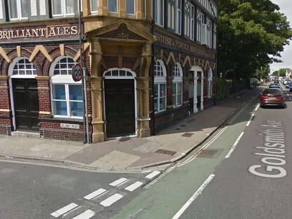 The accident happened last night in Portsmouth. Picture: Google Maps