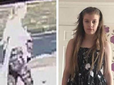 CCTV footage of murdered schoolgirl Lucy McHugh on the day she disappeared has been released. Picture: Hampshire Constabulary/ PA Wire