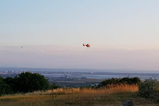 The pictures were taken at Portsdown Hill. Picture: Vikki Paul