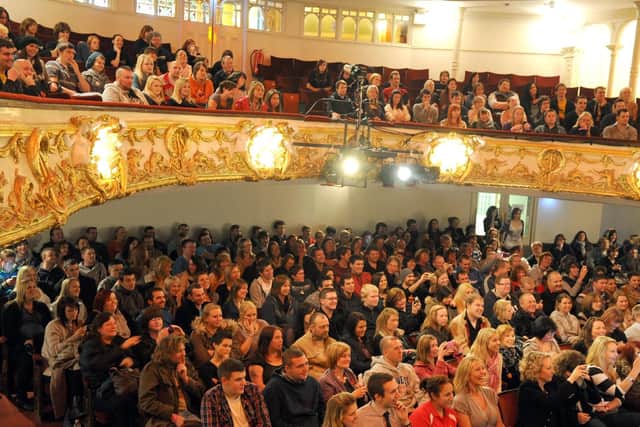 The New Theatre Royal - one of the landmarks visited by the writers