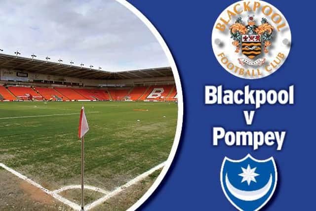 Pompey travel to Blackpool's Bloomfield Road in League One