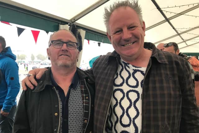 Pals 'Foxy Fox' and Spike Boxall, from Southsea. Picture: Byron Melton