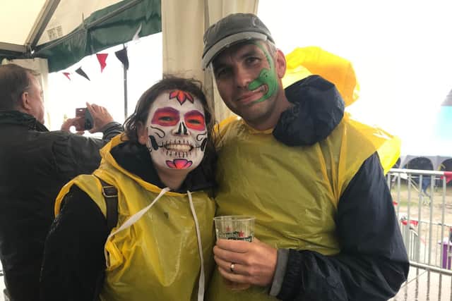 Dee Christie and Tom Brighton