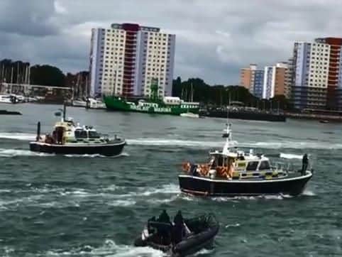Rescue operation is underway this afternoon