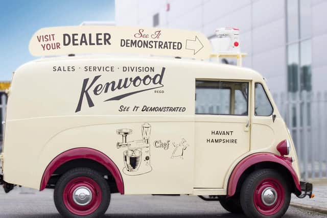 Kenwood's iconic vintage van