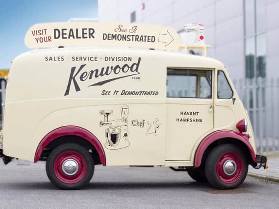 Kenwood's iconic vintage van