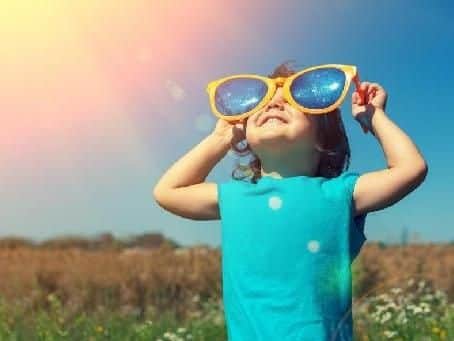 It will be sunny this weekend.