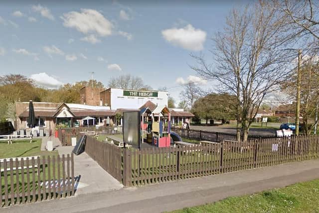 The Heron pub in Petersfield Road, Havant. Picture: Google Street View