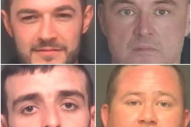 A drug gang were amongst the criminals jailed last month. Picture: Hampshire Constabulary