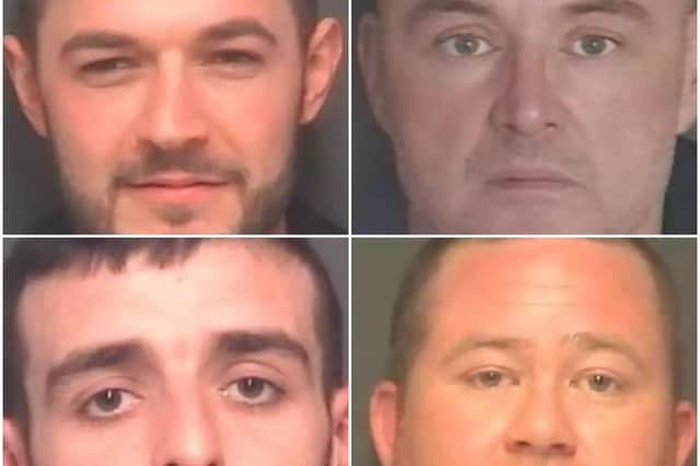 A drug gang were amongst the criminals jailed last month. Picture: Hampshire Constabulary