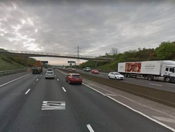 The M27 eastbound. Picture: Google Street View