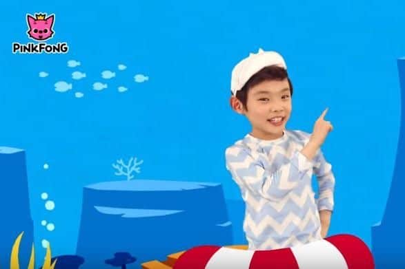 The baby shark song has gone viral. Picture: Pinkfong/ YouTube