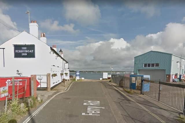 Ferry Road on Hayling Island, close to the Hayling Ferry landing. Picture: Google Street View