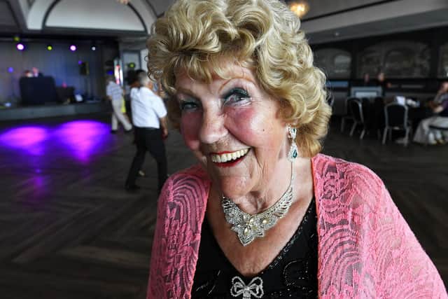 Gladys Turner, 82, who attends six tea dances a week