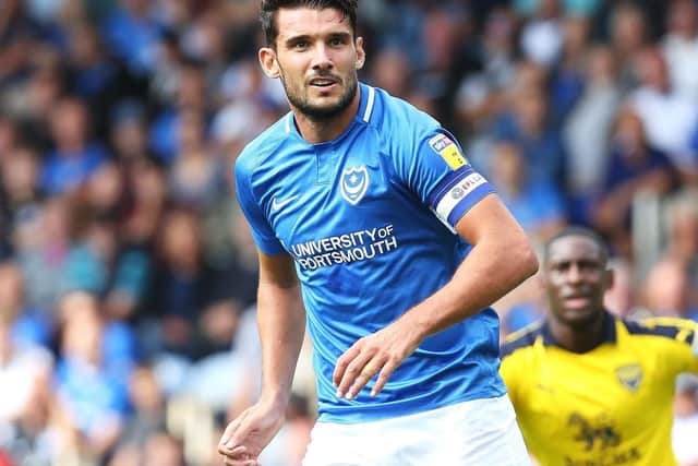 Gareth Evans has led Pompey in their past six league games.  Picture: Joe Pepler